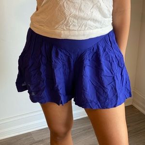 Blue Strechy Skort size Medium